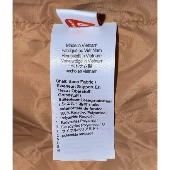 J.Crew Womens Villa Puffer Coat W/ Primaloft In Sand Castle Size XS BV700 - Picture 13 of 13